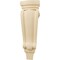 Ekena Millwork 5 1/8"W x 2 3/8"D x 15 1/2"H Medium Traditional Pilaster Wood Corbel, Maple CORW05X02X16PTMA - alternate 3